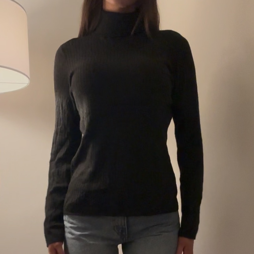 Calvin Klein Dark Grey Turtleneck Sweater